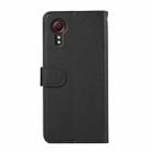 For Samsung Galaxy XCover 5 ABEEL Delicate Texture Splicing RFID Leather Phone Case(Black) - 3