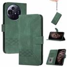 For TCL 50 NxtPaper Cubic Skin Feel Flip Leather Phone Case(Green) - 1