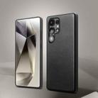 For Samsung Galaxy S25 Ultra 5G QIALINO Genuine Leather Phone Case(Black) - 2