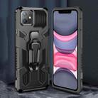 For iPhone 12 mini Machine Armor Warrior Shockproof PC + TPU Protective Case(Army Green) - 2
