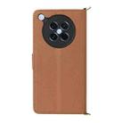 For OPPO Find X8s 5G Multifunctional 6-Card Slots Leather Phone Case with Wrist Strap(Brown) - 3