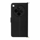 For OPPO Find X8s+ 5G Multifunctional 6-Card Slots Leather Phone Case with Wrist Strap(Black) - 3