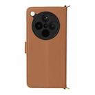 For OPPO Find X8s+ 5G Multifunctional 6-Card Slots Leather Phone Case with Wrist Strap(Brown) - 3