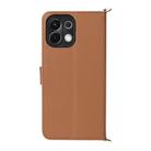For OPPO K13 5G / K13x 5G Multifunctional 6-Card Slots Leather Phone Case with Wrist Strap(Brown) - 3