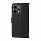 For OPPO Reno14 5G Global Multifunctional 6-Card Slots Leather Phone Case with Wrist Strap(Black) - 3
