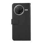For Xiaomi Poco F7 Pro ABEEL Delicate Texture Splicing RFID Leather Phone Case(Black) - 3