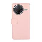 For Xiaomi Poco F7 Pro ABEEL Delicate Texture Splicing RFID Leather Phone Case(Pink) - 3