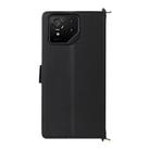 For Asus ROG Phone 9 / 9 Pro Multifunctional 6-Card Slots Leather Phone Case with Wrist Strap(Black) - 3