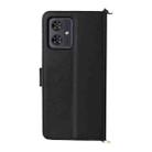 For Motorola Moto G54 5G / G54 Power 5G Multifunctional 6-Card Slots Leather Phone Case with Wrist Strap(Black) - 3