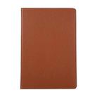 For Samsung Galaxy Tab S8+ / Tab S8 Plus /  Tab S7 FE / Tab S7+ / T970 360 Degree Rotation Litchi Texture Flip Leather Case with Holder (Brown) - 2