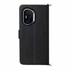 For Honor 400 Multifunctional 6-Card Slots Leather Phone Case with Wrist Strap(Black) - 3