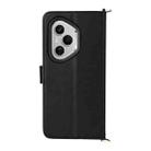 For 400 Pro Global 160.8mm Multifunctional 6-Card Slots Leather Phone Case with Wrist Strap(Black) - 3