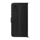 For ZTE Kantan Sumaho 4 A402ZT Multifunctional 6-Card Slots Leather Phone Case with Wrist Strap(Black) - 3