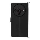 For ZTE Blade A76 5G Multifunctional 6-Card Slots Leather Phone Case with Wrist Strap(Black) - 3