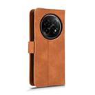 For OPPO Find N5 Skin Feel Magnetic Flip Leather Phone Case(Brown) - 3