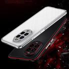For Huawei nova 13 Pro Aurora Series Lens Protector + Metal Frame Phone Case(Black Silver) - 3