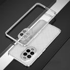 For Huawei nova 13 Pro Aurora Series Lens Protector + Metal Frame Phone Case(Silver) - 2