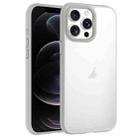 For iPhone 12 Pro Phantom Frosted Airbag Shockproof Transparent Phone Case(Grey) - 1