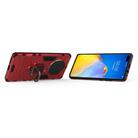 For Huawei Mate 40 Pro Shockproof PC + TPU Protective Case with Magnetic Ring Holder(Red) - 3