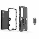 For Xiaomi Mi 10 Ultra Shockproof PC + TPU Protective Case with Magnetic Ring Holder(Black) - 3