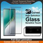 For Tecno Camon 40 Pro 5G imak 3D Curved Tempered Glass Film, Full Glue Positioning Version - 3