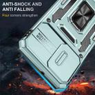For Motorola Moto G55 5G Armor PC + TPU Camera Shield Phone Case(Alpine Green) - 2