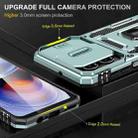 For Motorola Moto G55 5G Armor PC + TPU Camera Shield Phone Case(Alpine Green) - 3