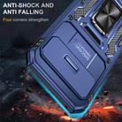 For Google Pixel 9a Armor PC + TPU Camera Shield Phone Case(Navy Blue) - 2