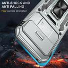 For Google Pixel 9a Armor PC + TPU Camera Shield Phone Case(Grey) - 2