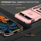 For Google Pixel 9a Armor PC + TPU Camera Shield Phone Case(Rose Gold) - 3