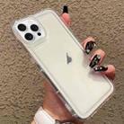 For iPhone 16 Pro Photo Frame Airbag Shockproof TPU Phone Case(Transparent) - 1