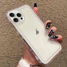 For iPhone 15 Pro Max Photo Frame Airbag Shockproof TPU Phone Case(Transparent) - 1