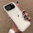 For iPhone 17 Pro Max Photo Frame Airbag Shockproof TPU Phone Case(Transparent) - 1