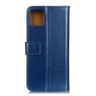 For Huawei Honor 30S 3-Color Pearl Texture Magnetic Buckle Horizontal Flip PU Leather Case with Card Slots & Wallet & Holder(Blue) - 3