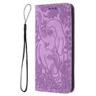 For Honor 200 Retro Elephant Embossed Leather Phone Case(Purple) - 2