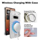 For Nothing Phone 3a 5G IMAK Space Shield PC + TPU Airbag Shockproof MagSafe Phone Case(Transparent) - 3
