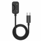 For Samsung Galaxy Fit3 xDfind Type-C Interface Smart Watch Charging Cable With Chip Protection, Length:55cm(Black) - 1