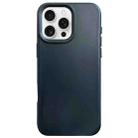 For iPhone 16 Pro Dopamine Simple Imitation Liquid Silicone Phone Case(Black) - 1