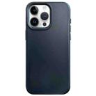 For iPhone 14 Pro Dopamine Simple Imitation Liquid Silicone Phone Case(Black) - 1