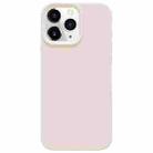For iPhone 11 Pro Max Dopamine Simple Imitation Liquid Silicone Phone Case(Cheese White) - 1