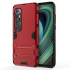 For Xiaomi Mi 10 Ultra PC + TPU Shockproof Protective Case with Invisible Holder(Red) - 2