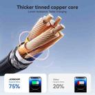 JOYROOM S-A28 Flash Series 60W 480Mbps Fast Charging Data Cable, Type-C to 8 Pin Cable, Length: 2m(Black) - 3