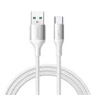JOYROOM S-A28 Flash Series 60W 480Mbps Fast Charging Data Cable, USB to Type-C Cable, Length: 2m(White) - 1