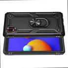 For Samsung Galaxy M01 Core Shockproof TPU + PC Protective Case with 360 Degree Rotating Holder(Black) - 1