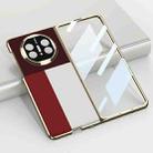 For Huawei Mate X3 / X5 GKK Integrated AG Phantom Style Contrast Color Painted Phone Case(White) - 3