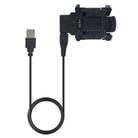 For Garmin Quatix 3 / Fenix 3 HR xDfind USB Port Smart Watch Charging Base(Black) - 1