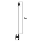 For Garmin Descent G2 / G1 xDfind USB-A Port Watch Charger Charging Clip With Data Function, Length: 1m(Black) - 3