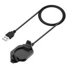 For Garmin Forerunner 920XT xDfind USB-A Port Smart Watch Charging Cable with Cradle Charger(Black) - 3