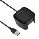 For Fitbit Versa 2 xDfind USB-A Port Watch Charging Dock Base Stand Holder, Length: 1m(Black) - 4