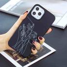 For iPhone 12 / 12 Pro Painted Pattern Soft TPU Case(Five Hands) - 6
